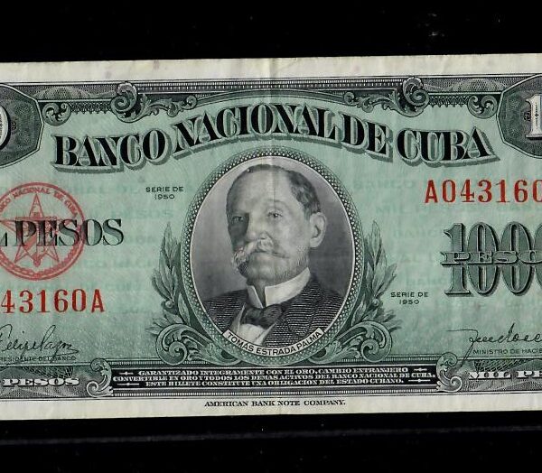 Cuban 1000 Pesos Notes For Sale - COINACOPIA