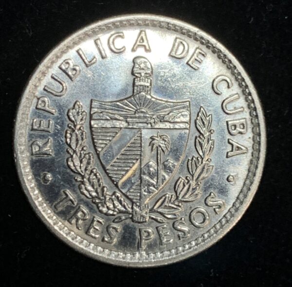 2002 Cuba Che 3 Pesos UNC - Image 2