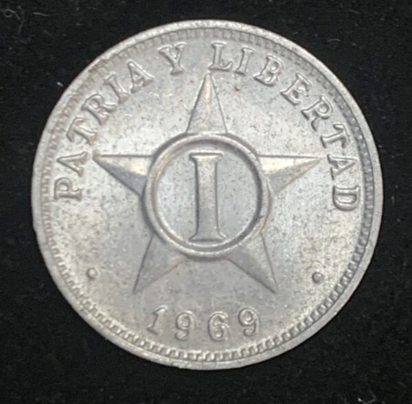 1969 Cuba 1 Centavo UNC