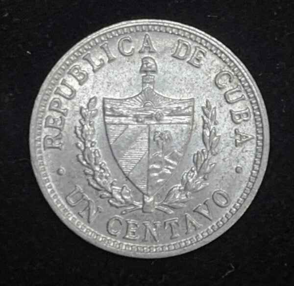 1969 Cuba 1 Centavo UNC - Image 2