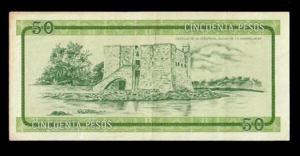 1985 Cuba Exchange Certificate 50 Pesos Series B - COINACOPIA