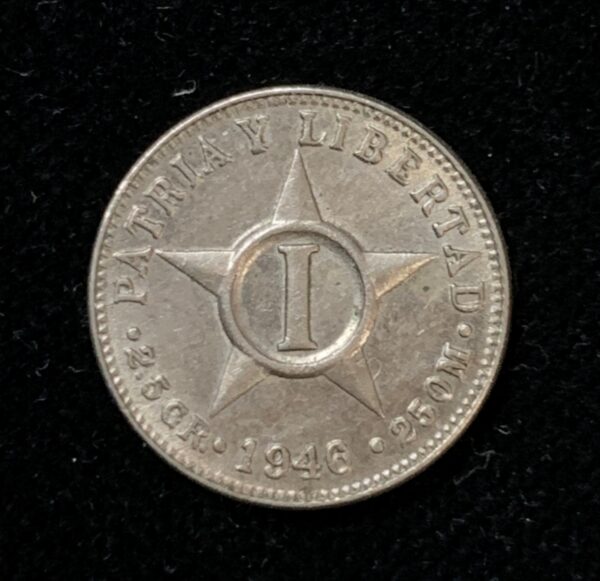 1946 Cuba 1 Centavo UNC