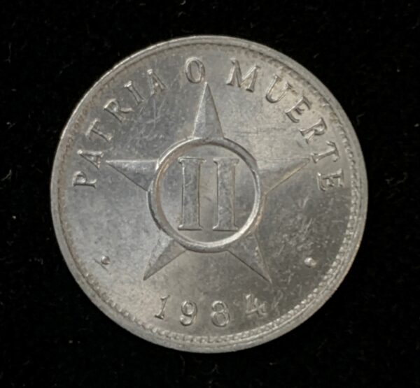 1984 Cuba 2 Centavos UNC