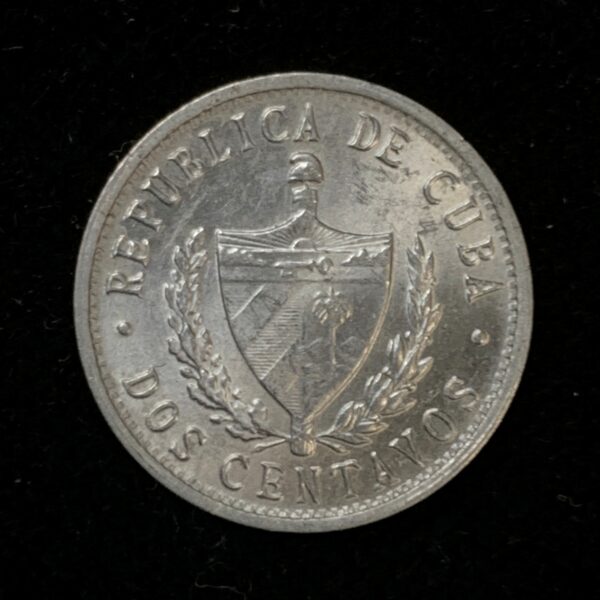 1984 Cuba 2 Centavos UNC - Image 2