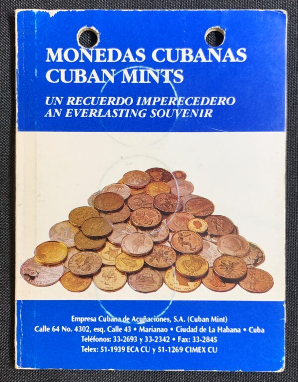 1985 Cuba 1 Peso "Defense of Nature" Cuban Mint Set