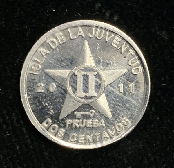 2011 Cuba 2 Centavos Isla de la Juventud "Cuban Tobacco" UNC - Image 2