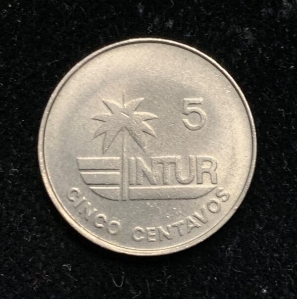 1981 Cuba 5 Centavos Intur UNC KM#412 (with 5) - Image 2