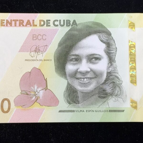 2026 Cuba 20000 Pesos Banco Central UNC